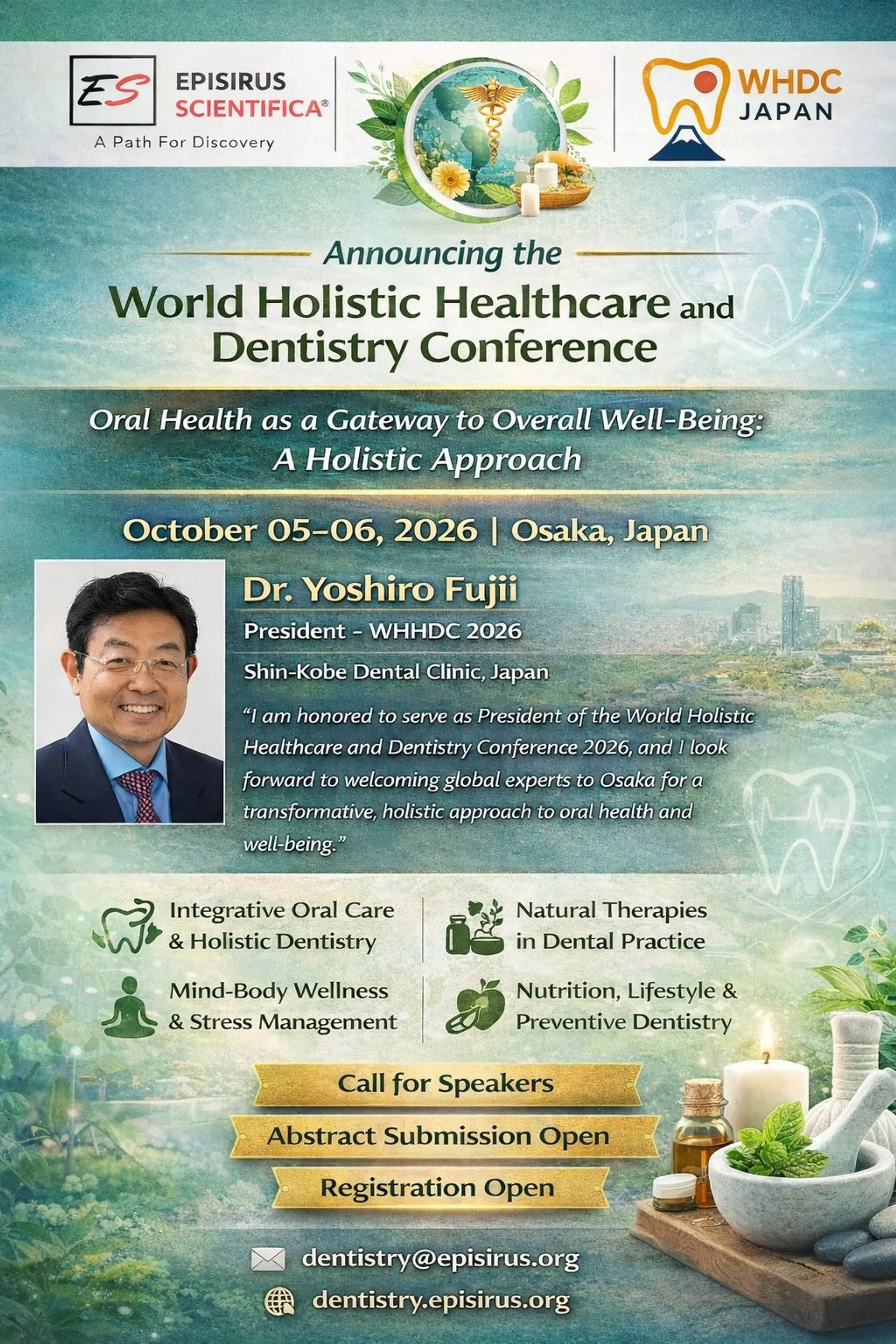 2026 World Holistic Healthcare &  Dentistry Conference (2026WHDC)